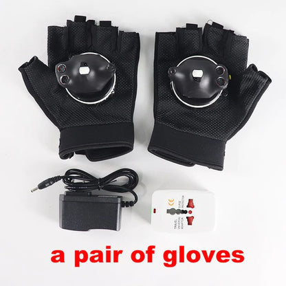 ENSEMBLE DE GANTS LASER ROTATIFS