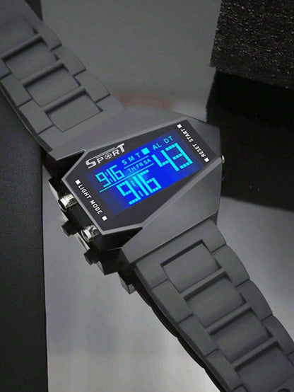 Montre Numérique LED pour Hommes