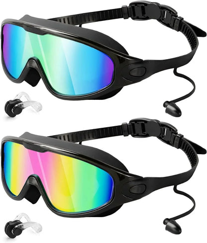 Lunettes de natation en silicone pour hommes et femmes