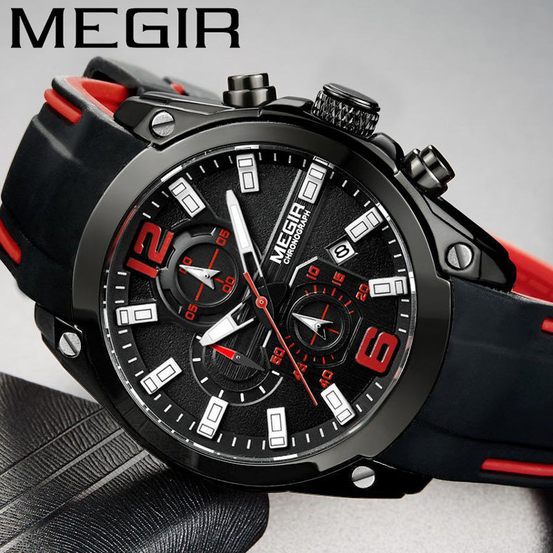 Montre chronographe multifonction pour homme