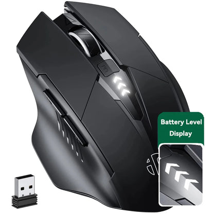 Souris ergonomique sans fil rechargeable