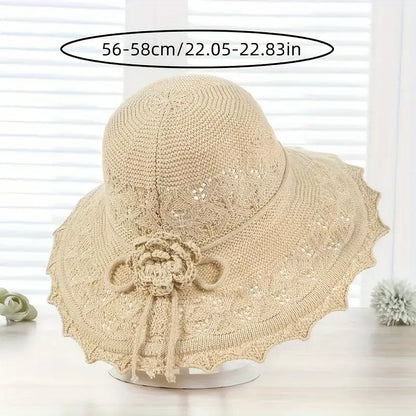 Chapeau de soleil élégant pour femme une protection solaire élégante