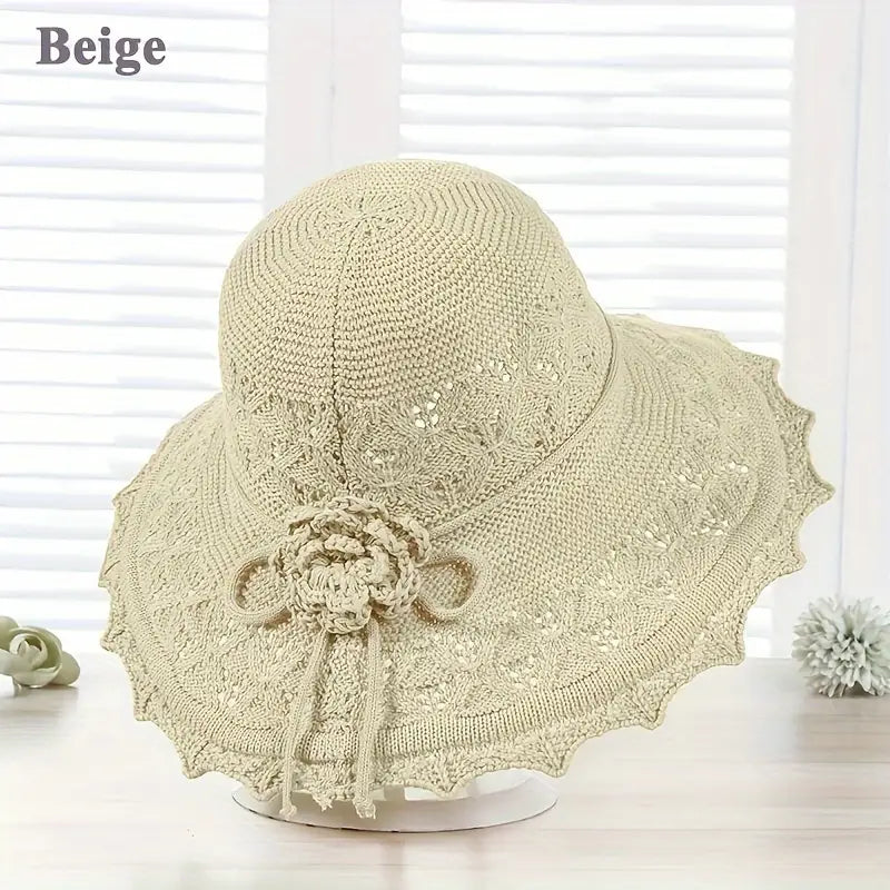 Chapeau de soleil élégant pour femme une protection solaire élégante