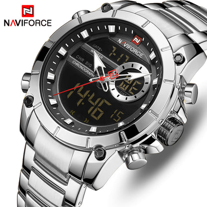 NAVIFORCE-Montre-bracelet de sport militaire pour homme