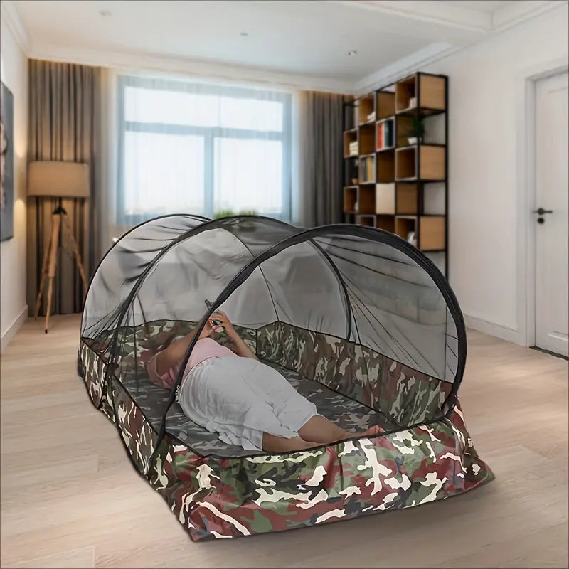 Moustiquaire Portable Camouflage Extérieure Pliable