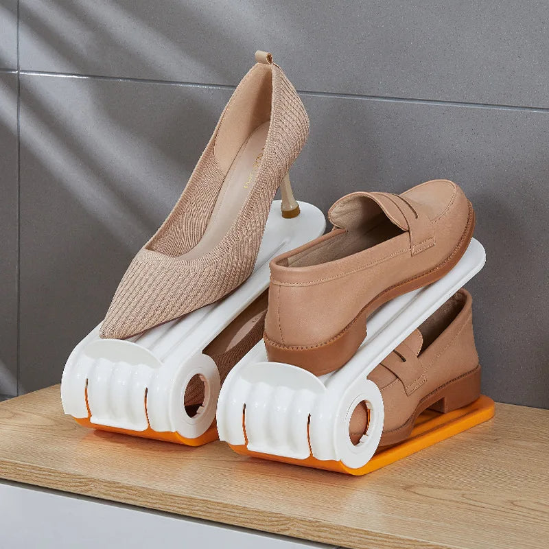 Étagère de rangement pour chaussures en plastique