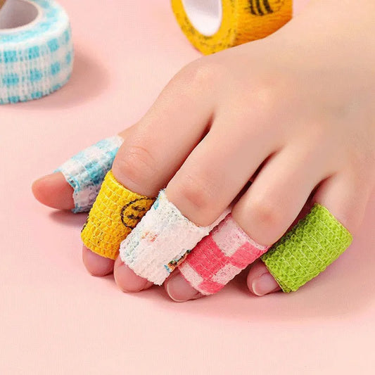 Bandages pour doigts, outils de vernis à ongles, couvre-doigts