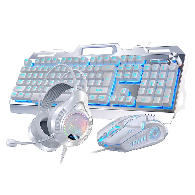 Ensemble Clavier et Casque Mécanique RGB