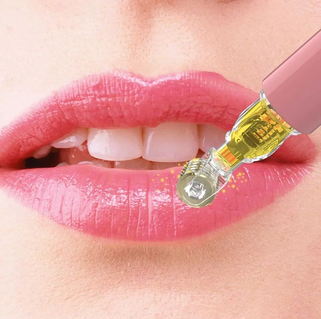 Lip Boost Dermaroller avec Réservoir de Sérum