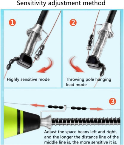 Hameçons de pêche automatiques en acier inoxydable