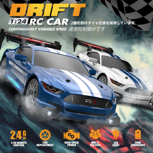 Voiture de Course RC Drift à l’échelle 1/24