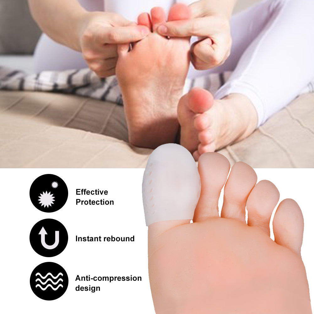 Séparateur D'orteil en Silicone Hallux Valgus Garde 12 PCS