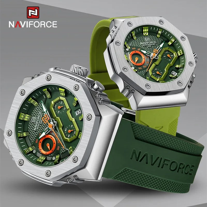 NAVIFORCE-Montre à Quartz de Luxe pour Homme et Femme Luxe