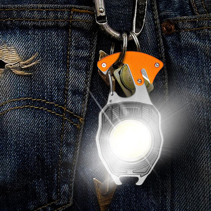 Mini lampe de poche porte-clés : polyvalente, portable et multifonctionnelle !