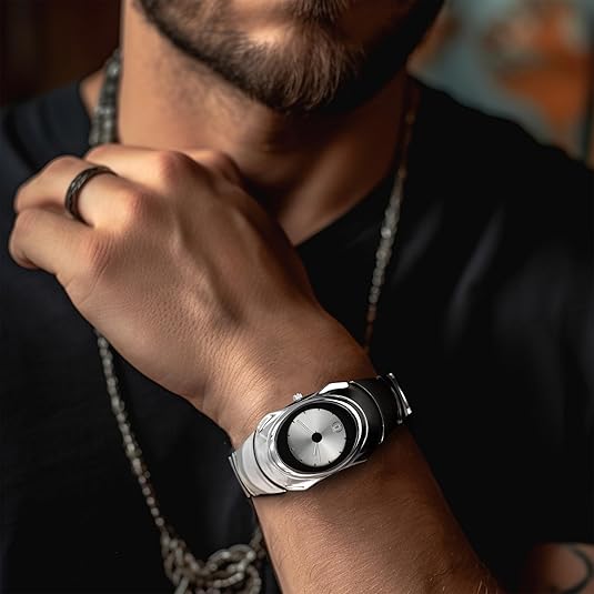 Montre PINTIME pour Homme - Design Unique, Classique et Élégant