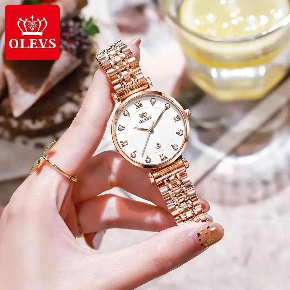 OLEVS – montre à Quartz étanche pour femmes