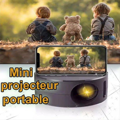 Mini projecteur LED HD 1080P Full HD Portable