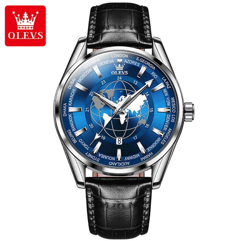 OLEVS Montre pour Hommes