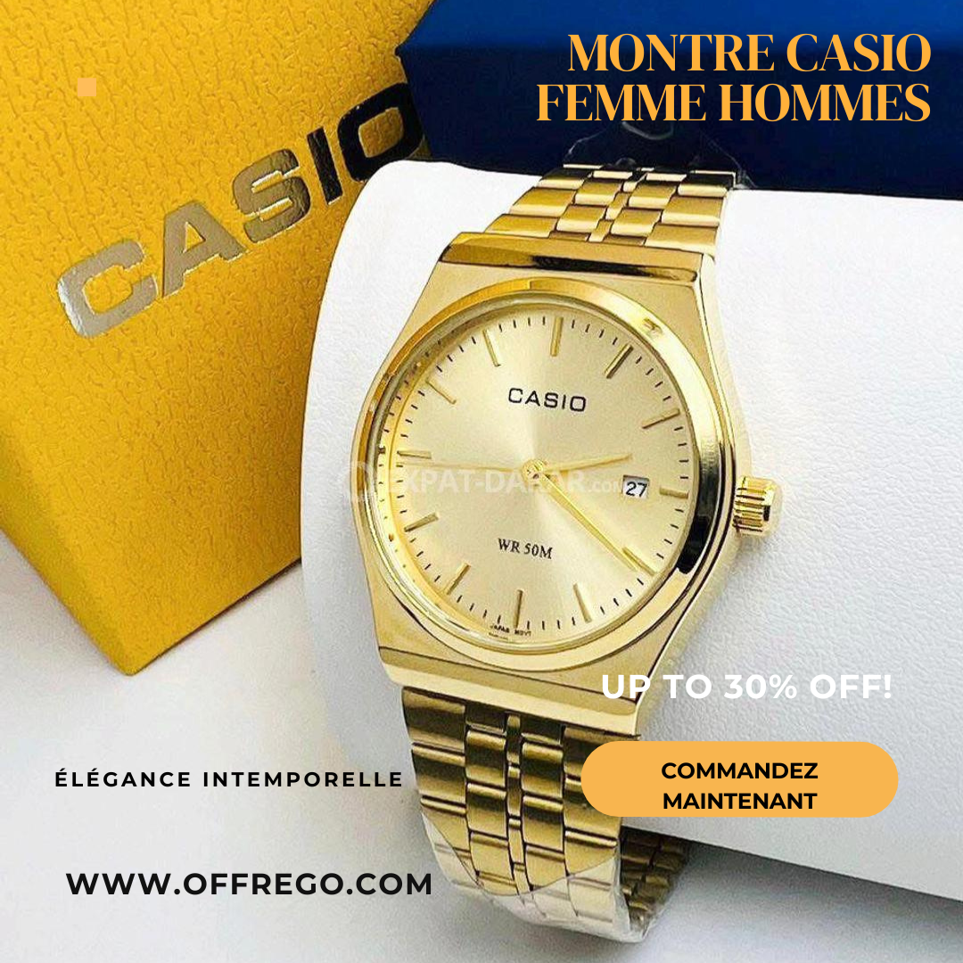 ✨montre casio femme hommes