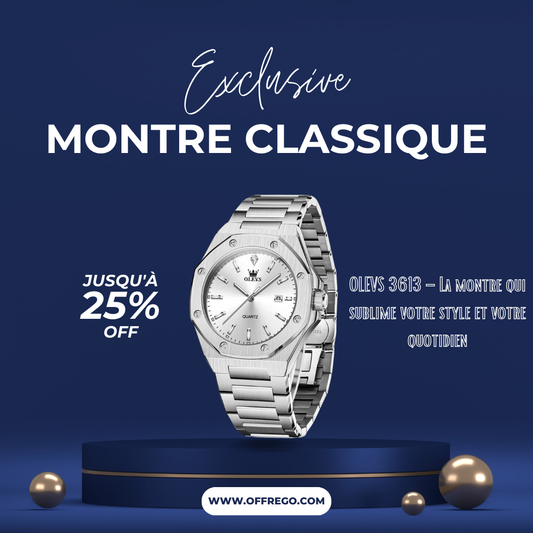 Montre homme OLEVS 3613