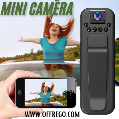 Mini caméra rechargeable 1080P