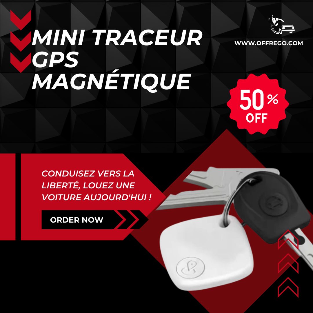 Mini traceur GPS magnétique