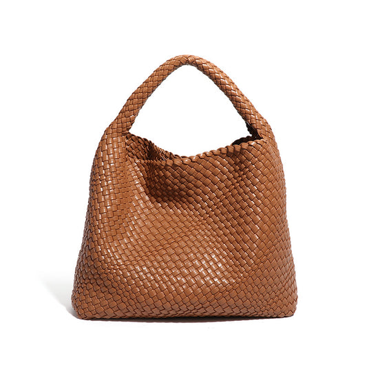 2023 Nouveau Sac Tressé à la Main : Sac Mode Femme Cuir Souple