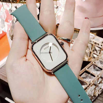 GUOU Montres pour femmes Fashion Square Ladies