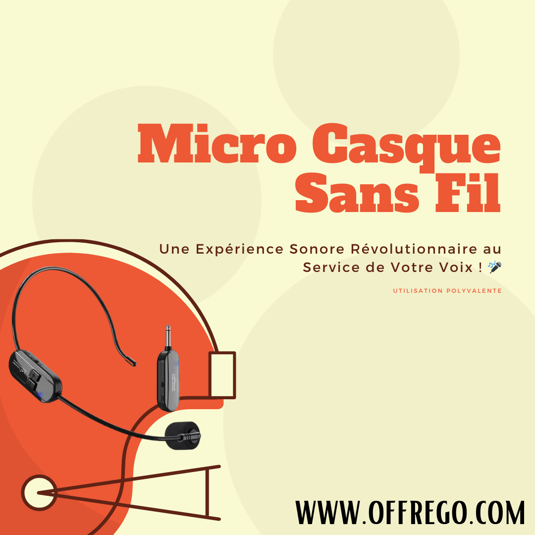 Micro Casque Sans Fil