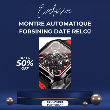 Montre automatique Forsining Date Reloj