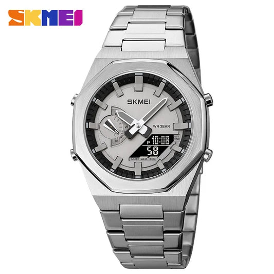 SKMEI- montre-bracelet sport mode décontracté affaires montre à Quartz