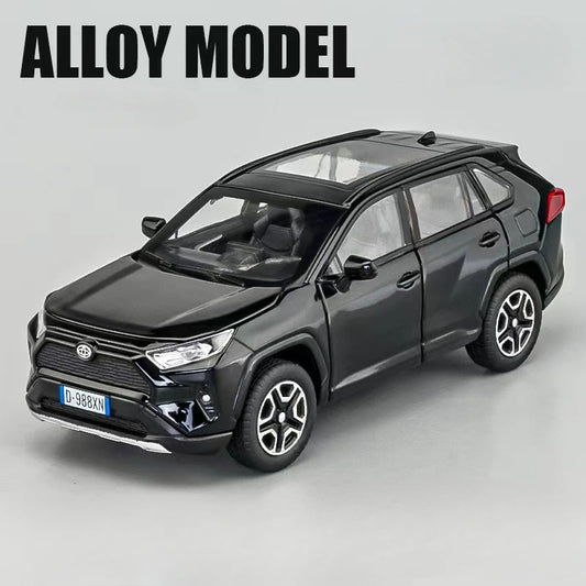 Modèle de voiture en alliage moulé sous pression – SUV RAV4, échelle 1:32