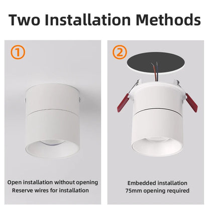 Lampe de projecteurs d'ambiance à LED Sunset Downlight