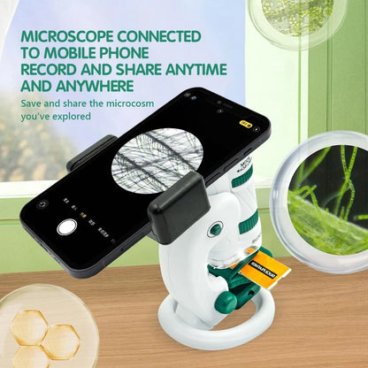 Microscope de Poche Portable pour Enfants