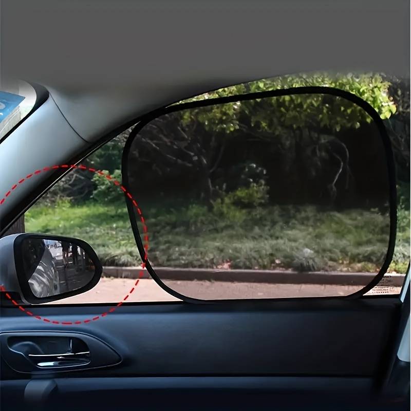 Lot de 2 Pare-Soleil de Voiture avec Protection UV