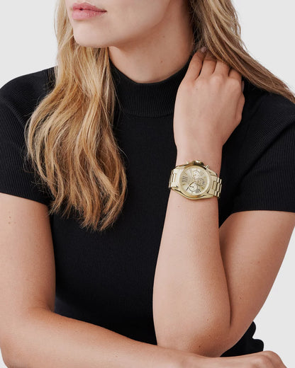 Michael Kors - Montre chronographe en acier inoxydable pour femme