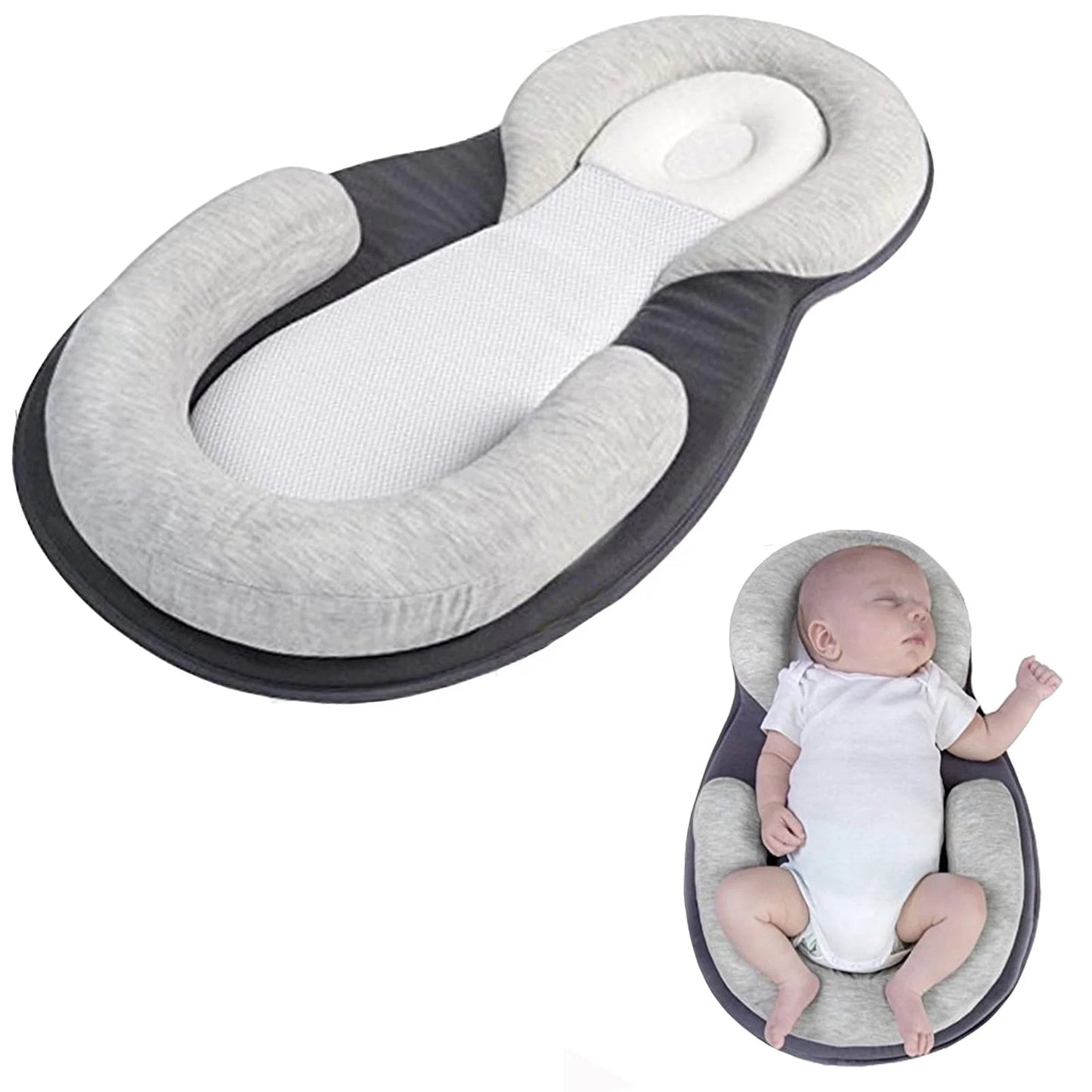 Oreiller pour bébé, matelas pour nouveau-né, oreiller de positionnement du sommeil pour bébé