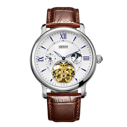 ORIGEN MESUN Montre homme Elegant Timekeeper Tourbillon