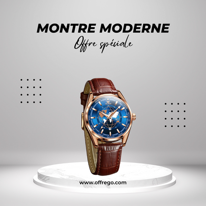 OLEVS Montre pour Hommes