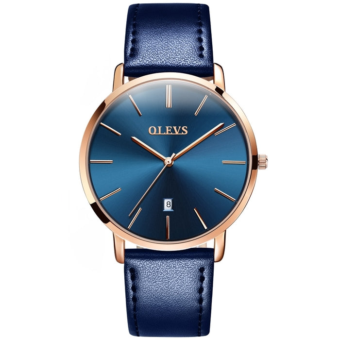 OLEVS-Montre à quartz étanche, montres d'affaires pour homme, luxe