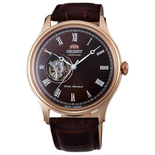 Montre Orient Classic Automatique Analogique pour Homme Cadran Marron