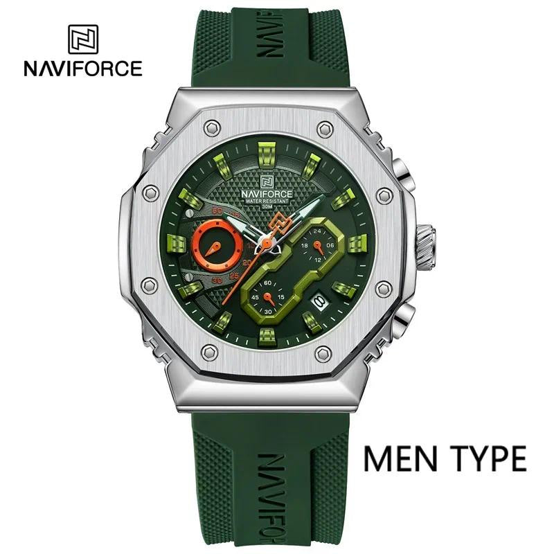 NAVIFORCE-Montre à Quartz de Luxe pour Homme et Femme Luxe