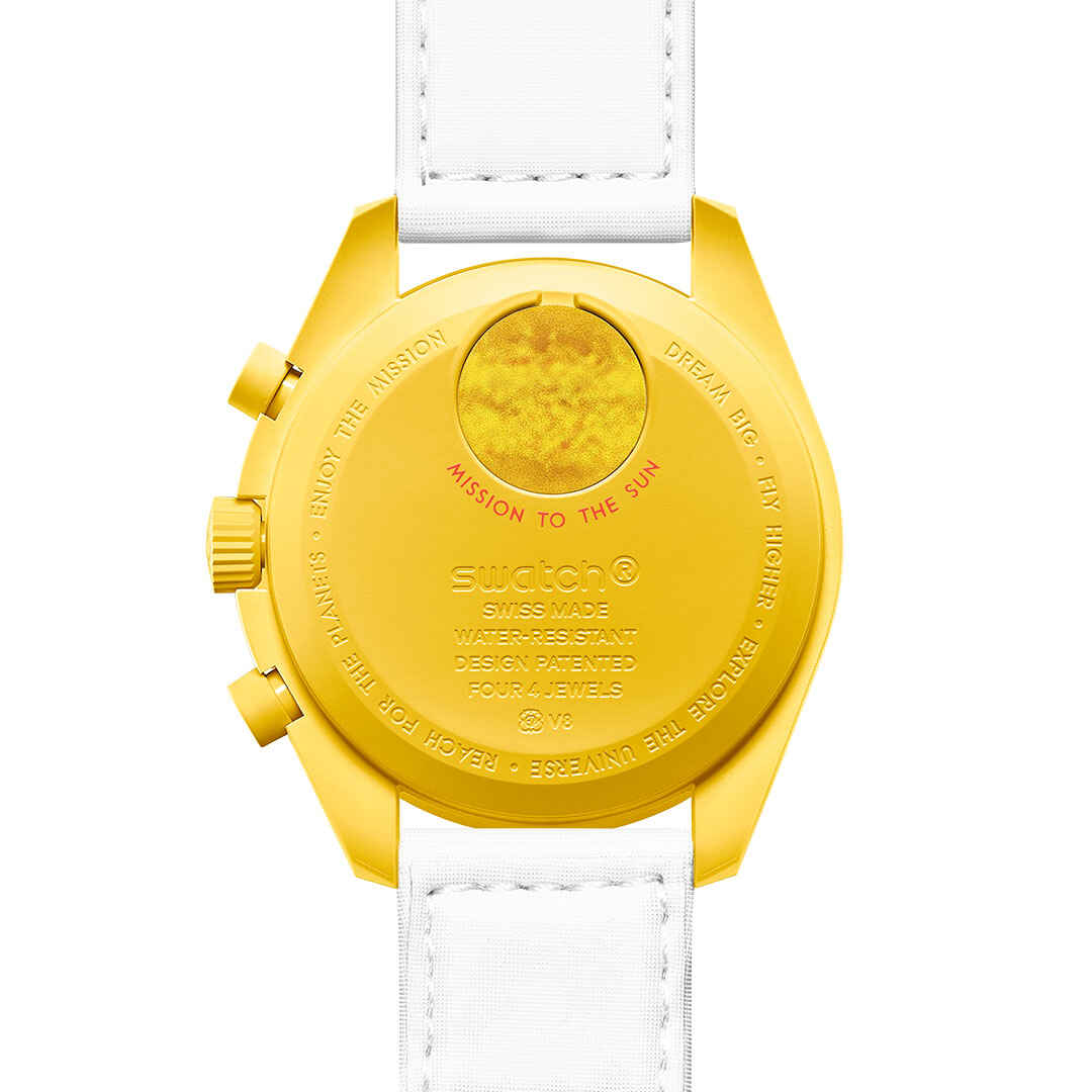 Montre solaire Omega x Swatch biocéramique Moonswatch