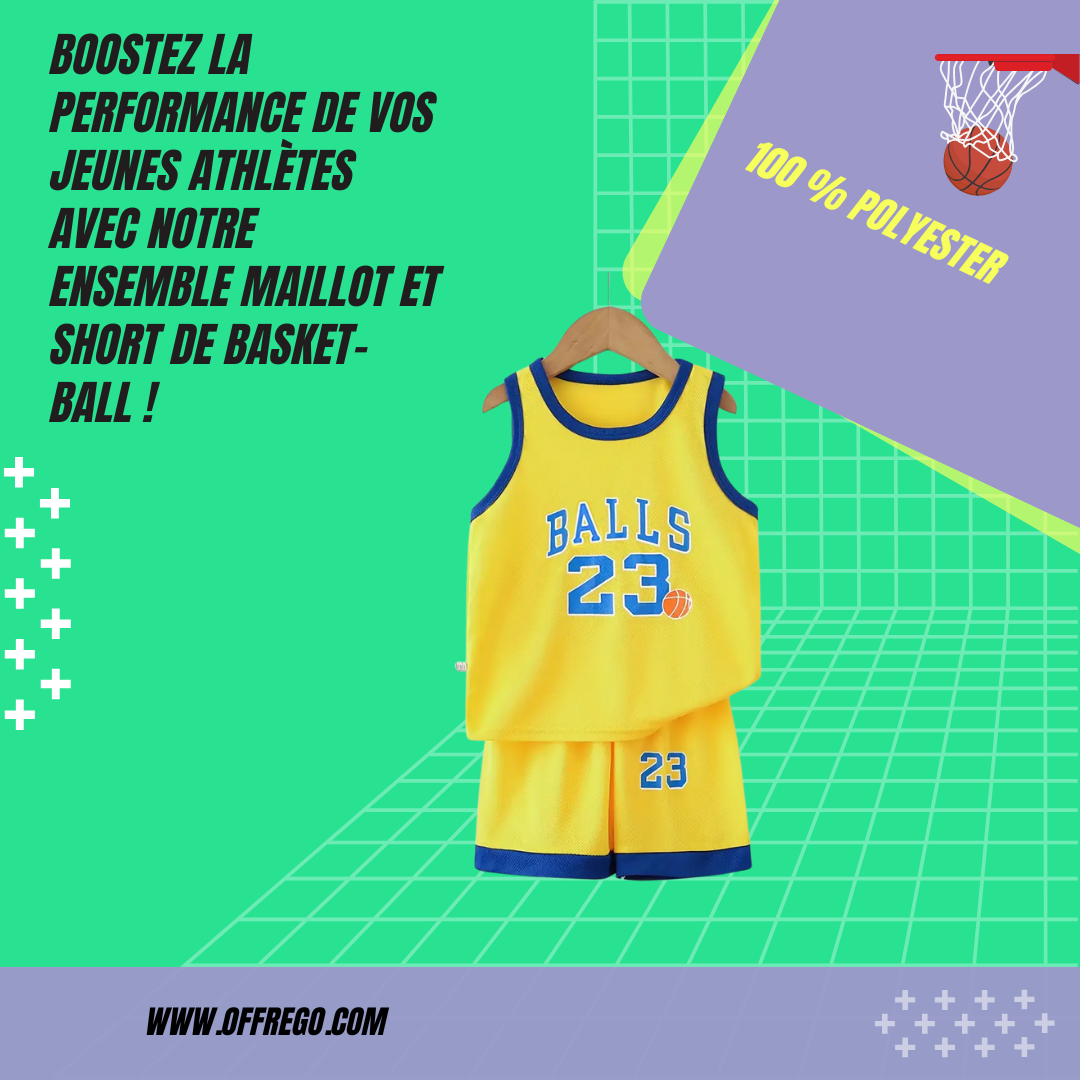 ✨Ensemble maillot et short de basket-ball✨