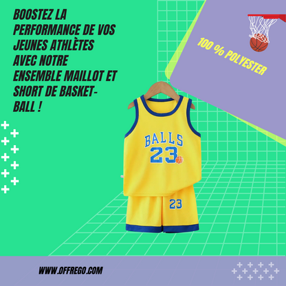 ✨Ensemble maillot et short de basket-ball✨